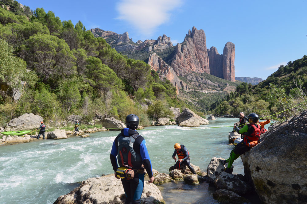 Curso de rescate en rios